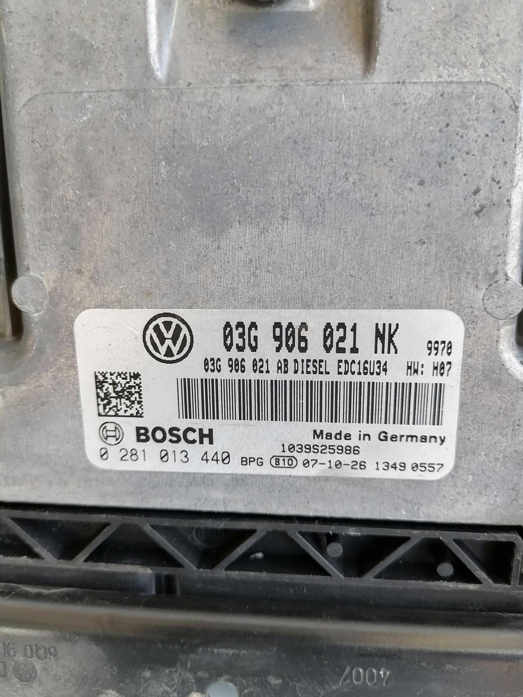 Centralina iniezione